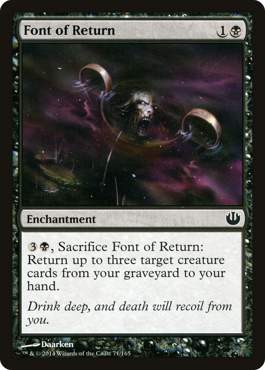 Font of Return (JOU-071) - Journey into Nyx Foil