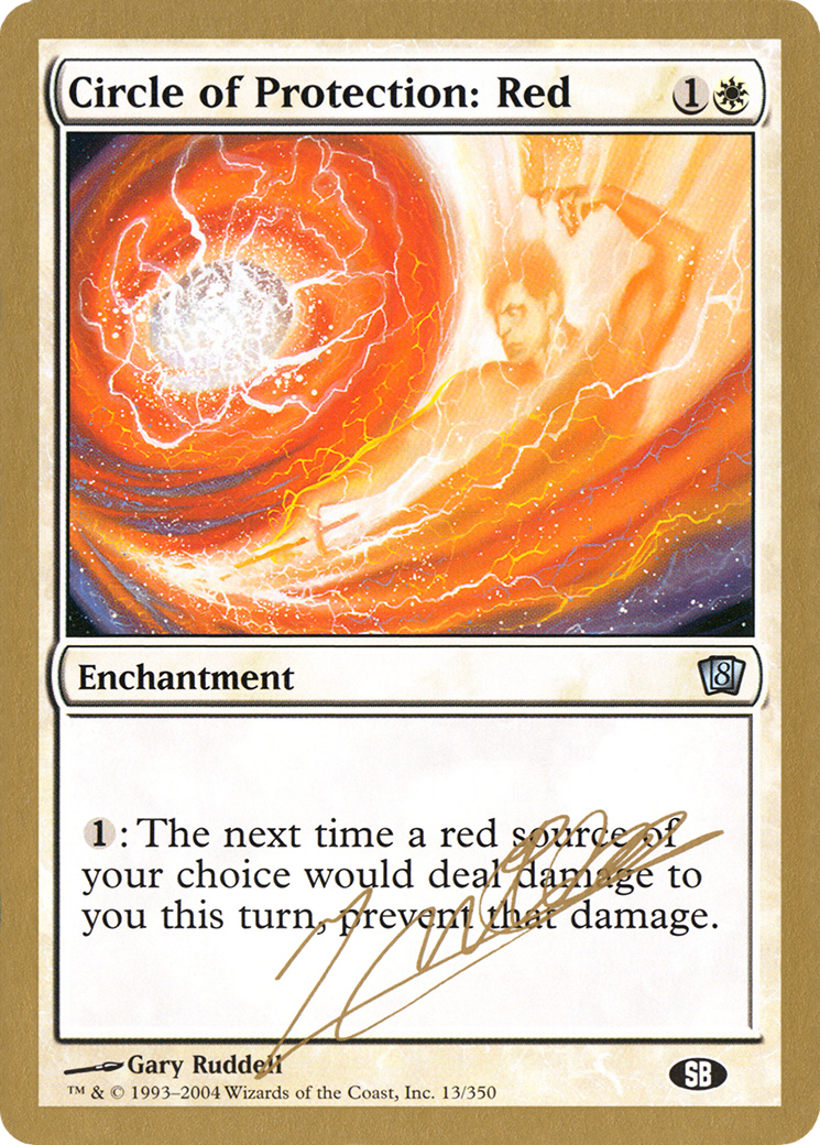 Circle of Protection: Red (WC04-JN13SB) - World Championship Decks 2004