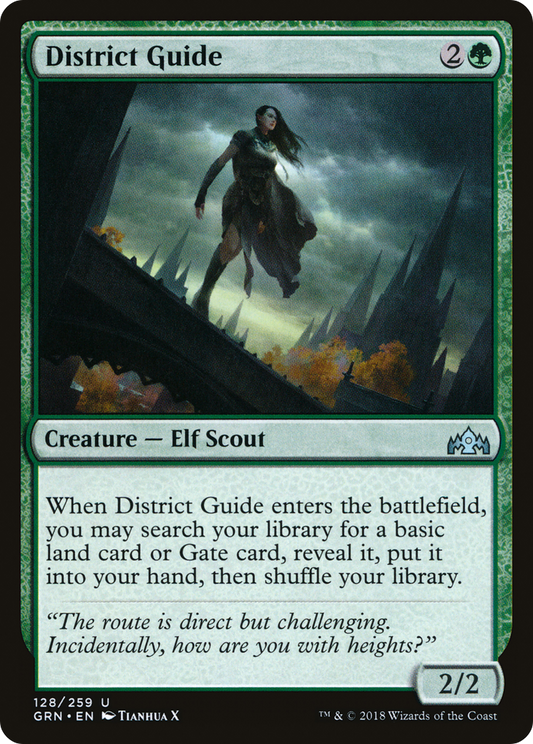 District Guide (GRN-128) - Guilds of Ravnica