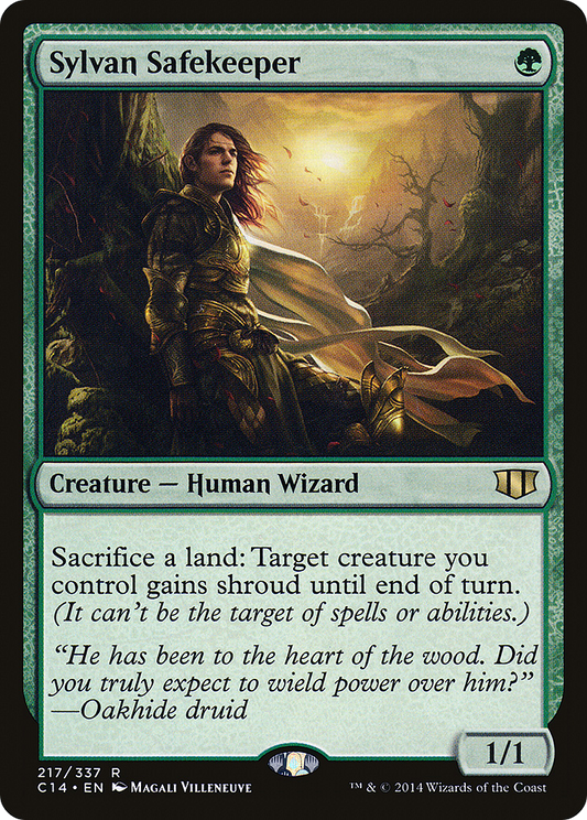 Sylvan Safekeeper (C14-217) - Commander 2014