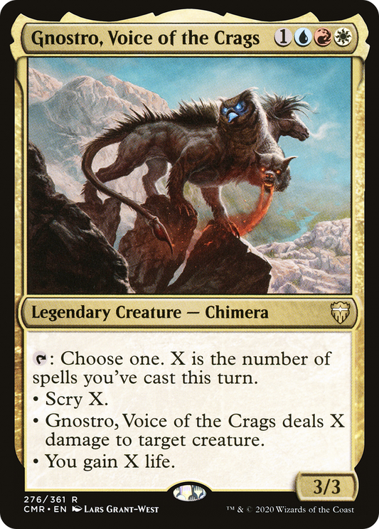 Gnostro, Voice of the Crags (CMR-276) - Commander Legends