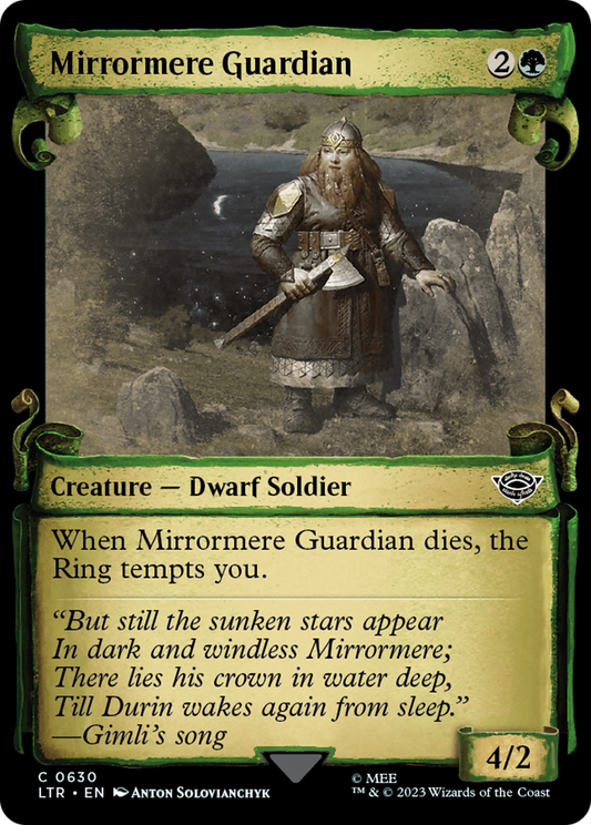 Mirrormere Guardian (LTR-630) - The Lord of the Rings: Tales of Middle-earth: (Showcase) Foil