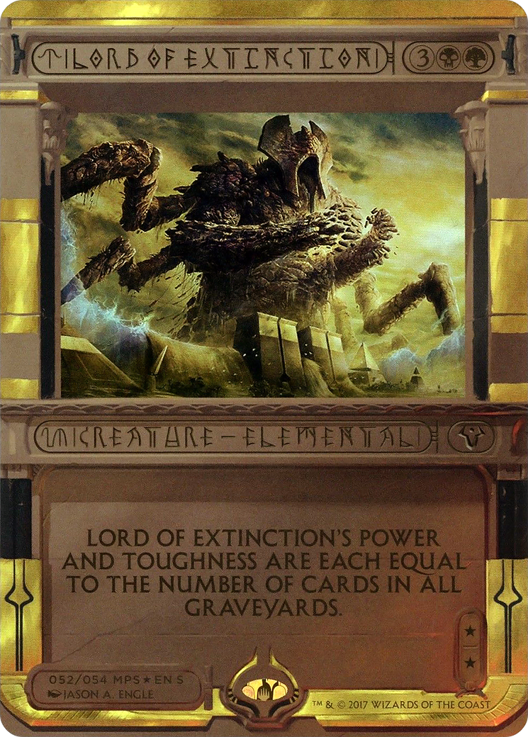Lord of Extinction (MPS2-052) - Amonkhet Invocations Foil