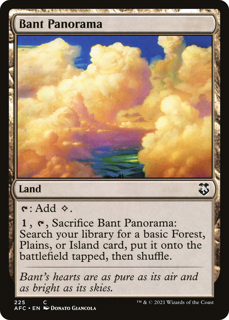 Bant Panorama (AFC-225) - Forgotten Realms Commander