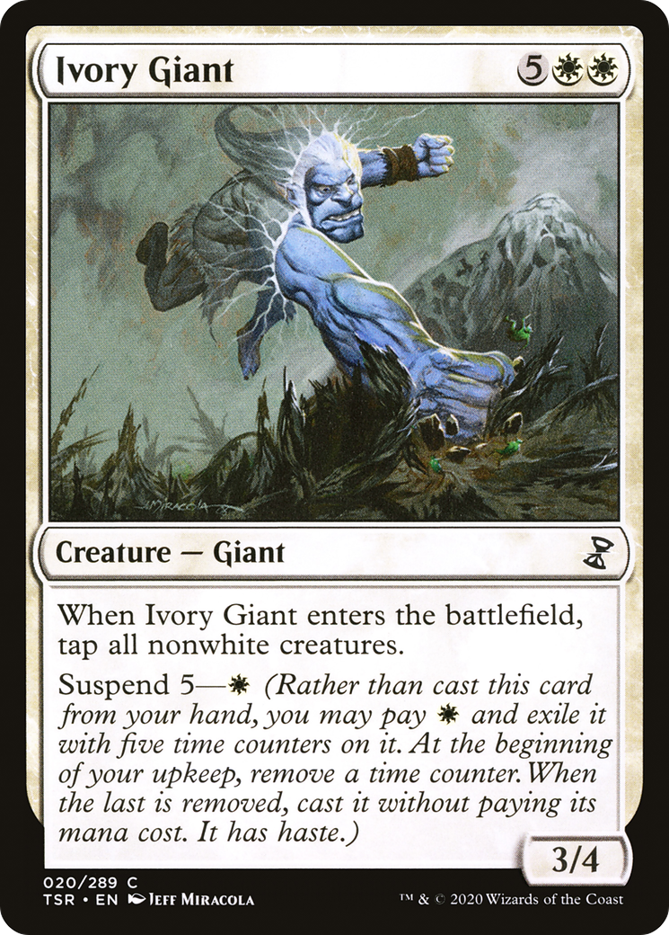 Ivory Giant (TSR-020) - Time Spiral Remastered Foil