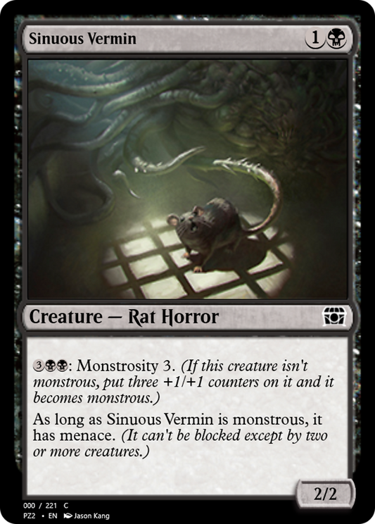 Sinuous Vermin (PZ2-65773) - Treasure Chest