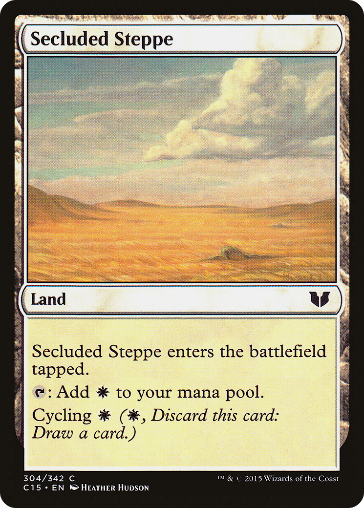 Secluded Steppe (C15-304) - Commander 2015