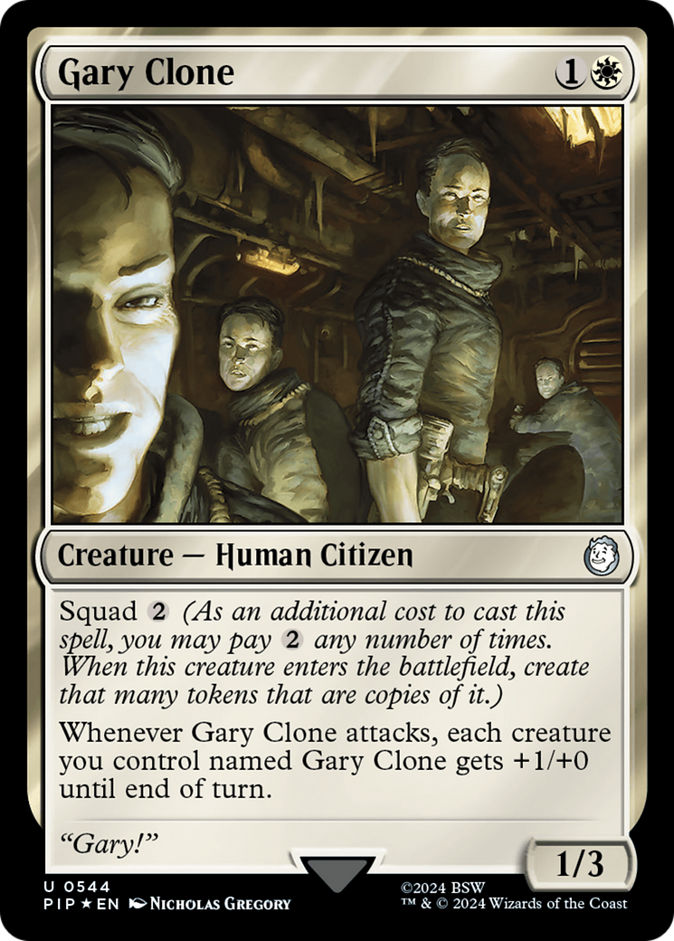 Gary Clone (PIP-544) - Fallout Foil