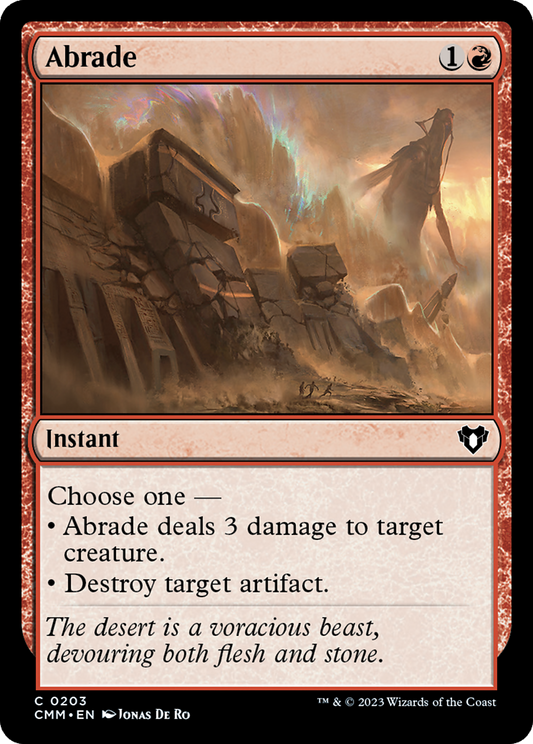 Abrade (CMM-203) - Commander Masters