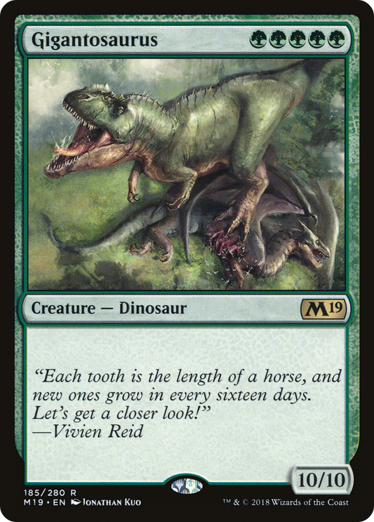 Gigantosaurus (M19-185) - Core Set 2019