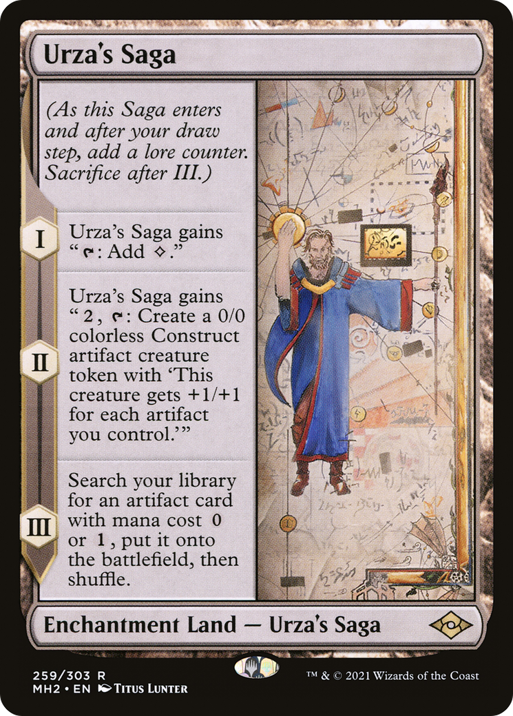 Urza's Saga (MH2-259) - Modern Horizons 2 Foil