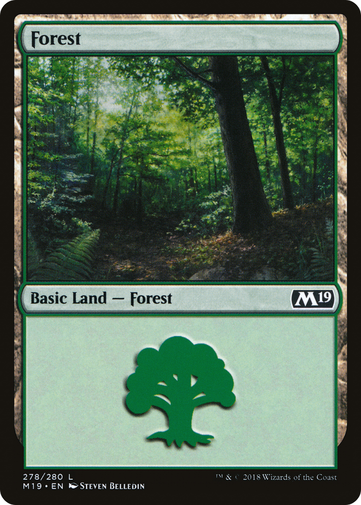 Forest (M19-278) - Core Set 2019