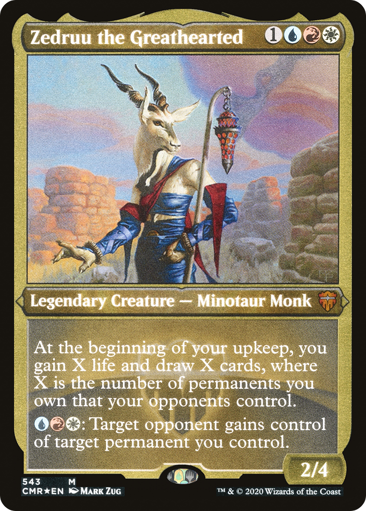 Zedruu the Greathearted (CMR-543) - Commander Legends Foil