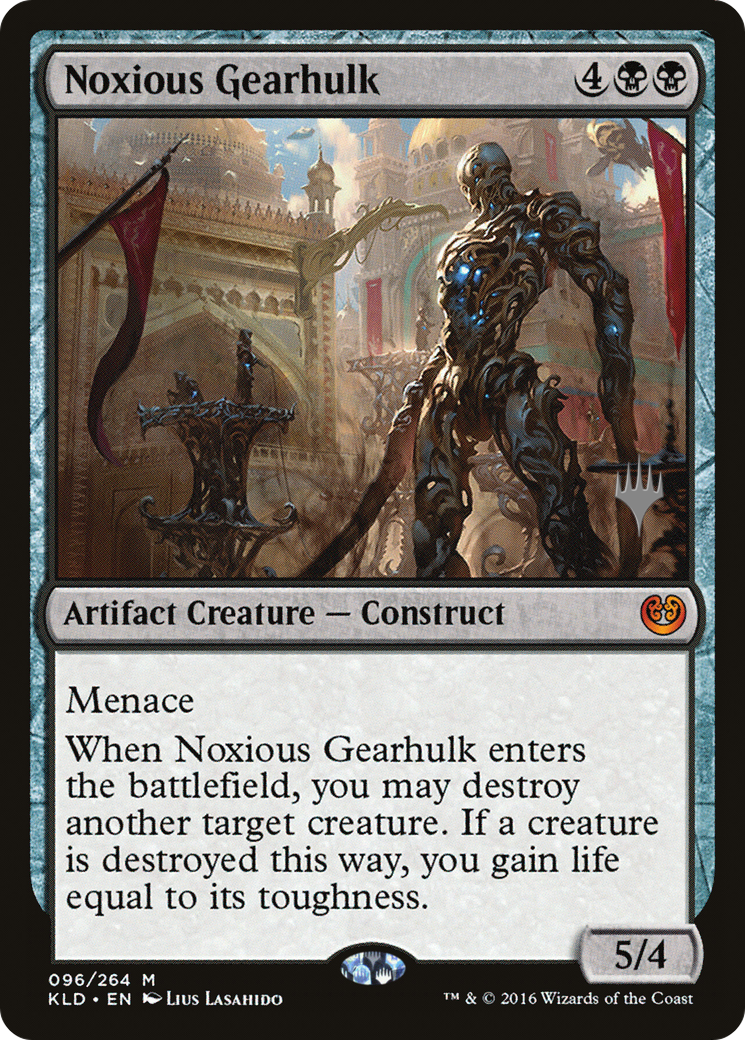 Noxious Gearhulk (PPTHB-96P) - Kaladesh Promos (Promo Pack)