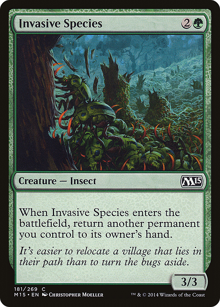 Invasive Species (M15-181) - Magic 2015 Foil