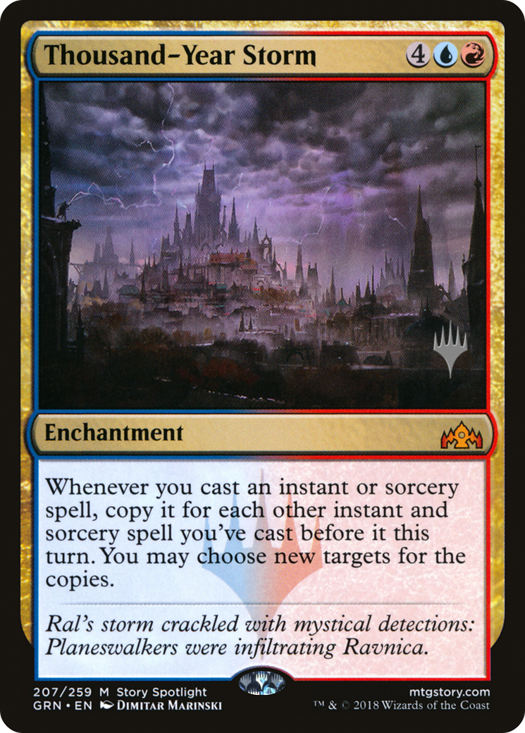 Thousand-Year Storm (PGRN-207P) - Guilds of Ravnica Promos