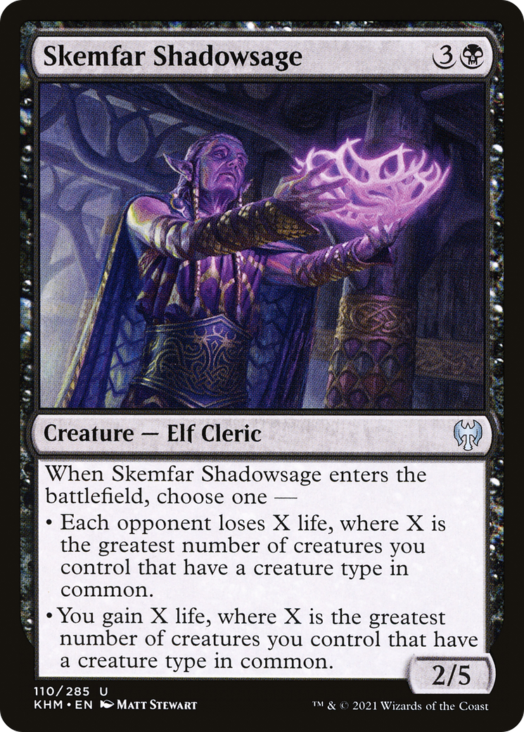 Skemfar Shadowsage  (KHM-110) - Kaldheim