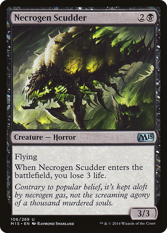 Necrogen Scudder (M15-106) - Magic 2015 Foil