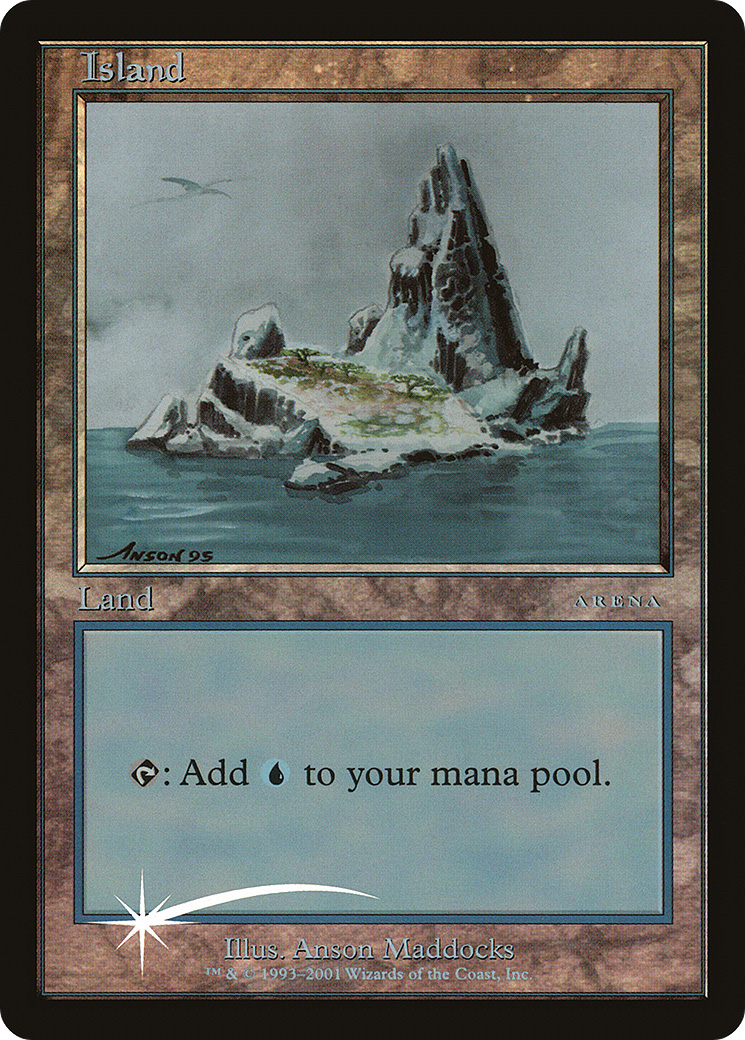 Island (PAL01-003) - Arena League 2001 Foil