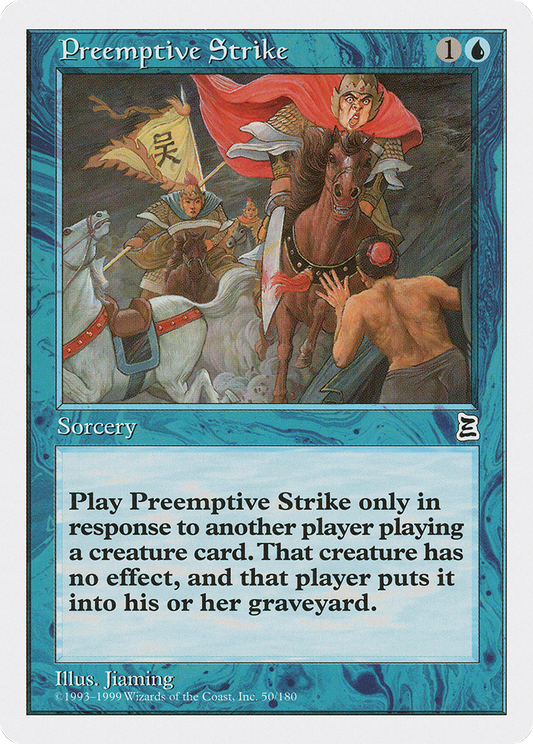 Preemptive Strike (PTK-050) - Portal Three Kingdoms