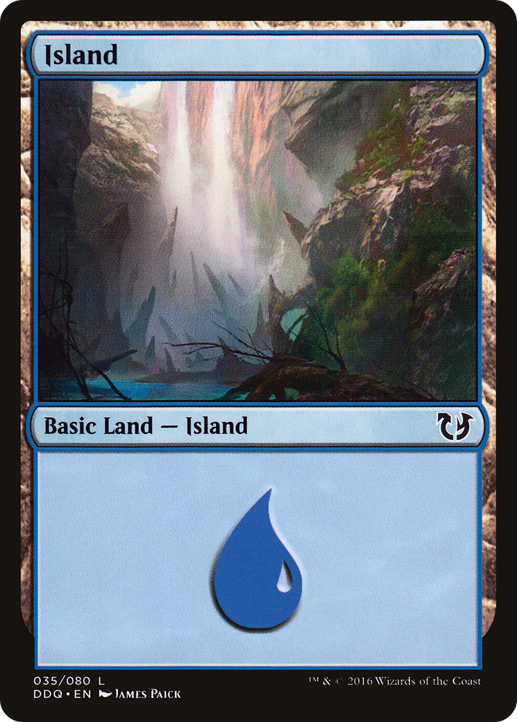 Island (DDQ-035) - Duel Decks: Blessed vs. Cursed