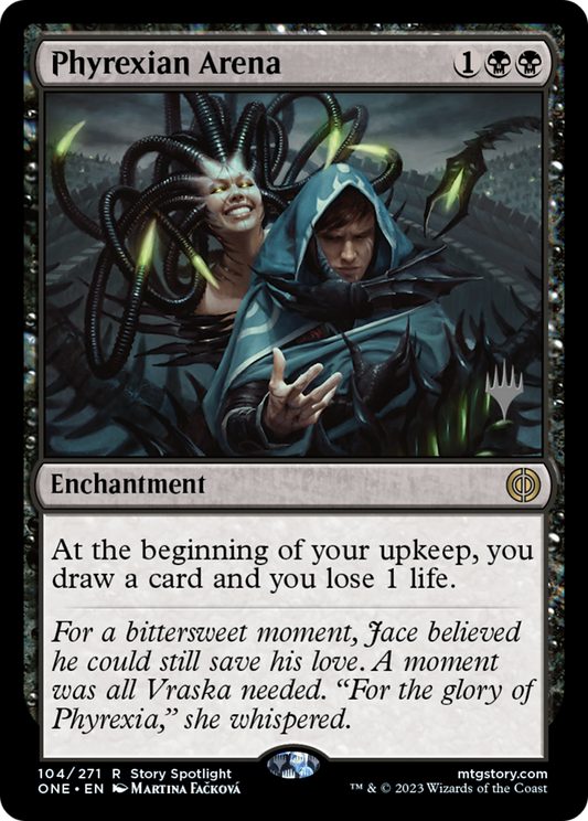 Phyrexian Arena (PPONE-104) - Phyrexia: All Will Be One Promos (Promo Pack)