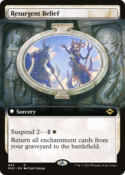 Resurgent Belief (Extended Art) (MH2-443) - Modern Horizons 2: (Extended Art)