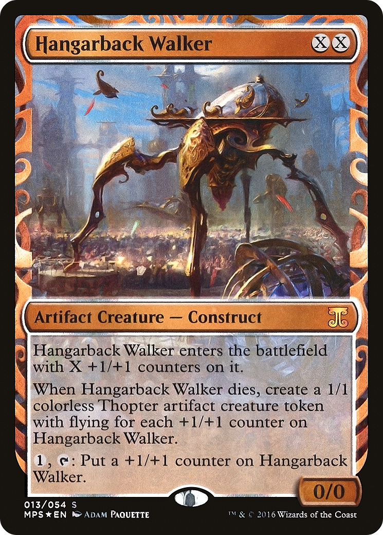 Hangarback Walker (MPS-013) - Kaladesh Inventions Foil