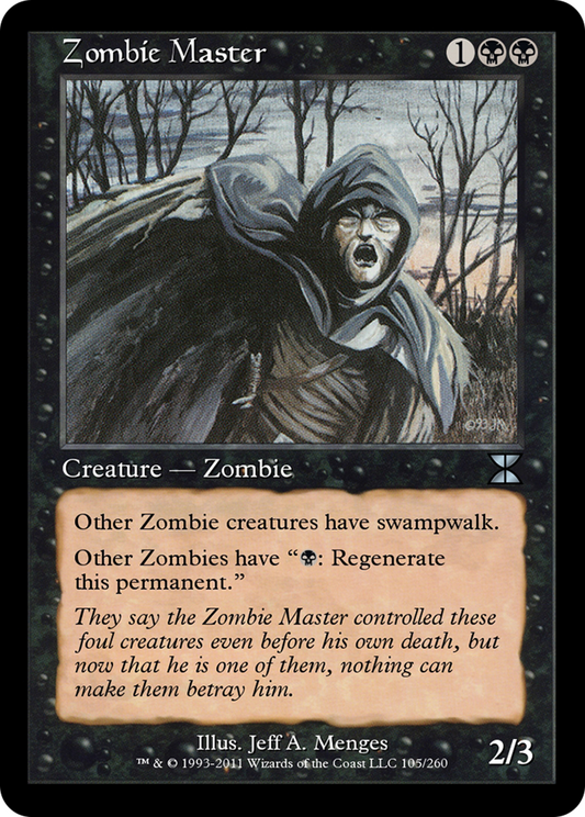 Zombie Master (ME4-105) - Masters Edition IV Foil