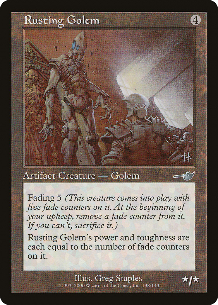 Rusting Golem (NEM-138) - Nemesis