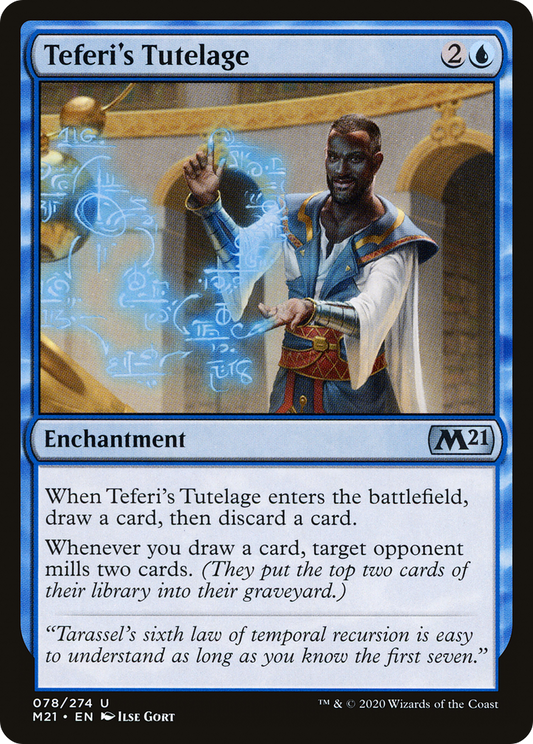 Teferi's Tutelage (M21-078) - Core Set 2021 Foil