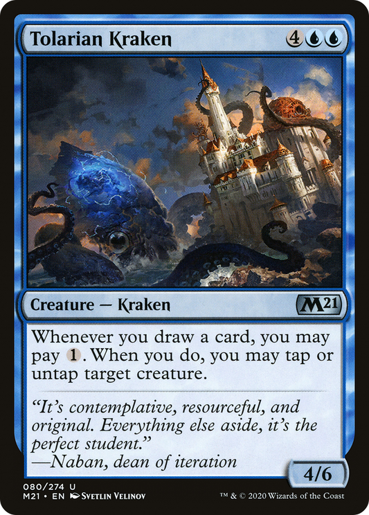 Tolarian Kraken (M21-080) - Core Set 2021