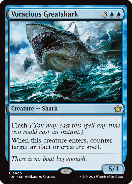 Voracious Greatshark (FDN-600) - Foundations