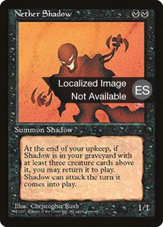 Nether Shadow (4BB-149) - Fourth Edition Foreign Black Border