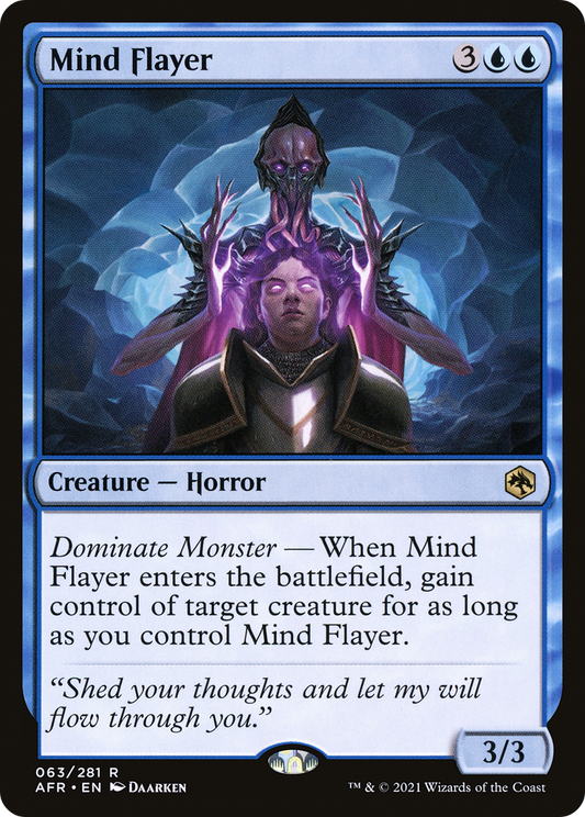 Mind Flayer (AFR-063) - Adventures in the Forgotten Realms Foil