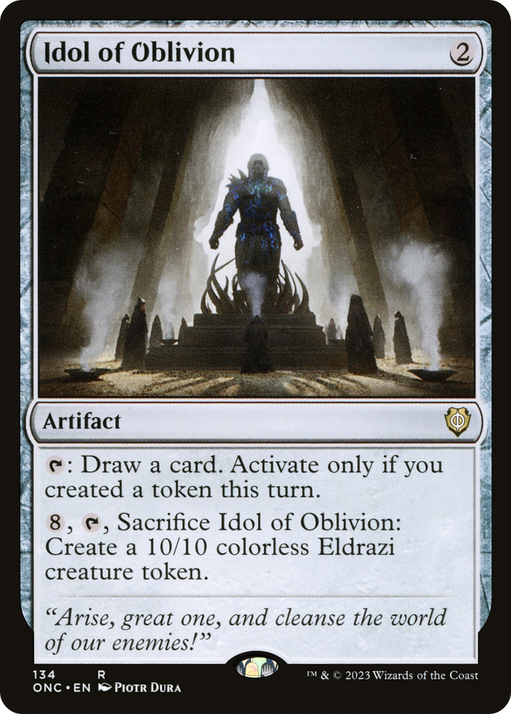 Idol of Oblivion (ONC-134) - Phyrexia: All Will Be One Commander