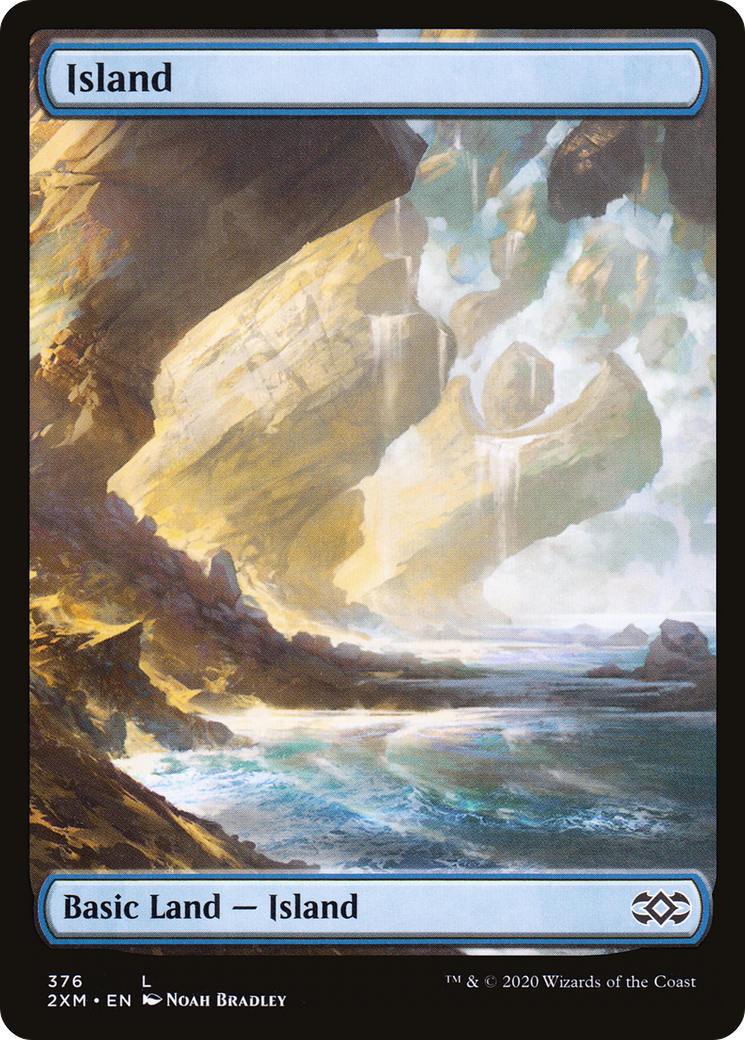 Island (2XM-376) - Double Masters Foil