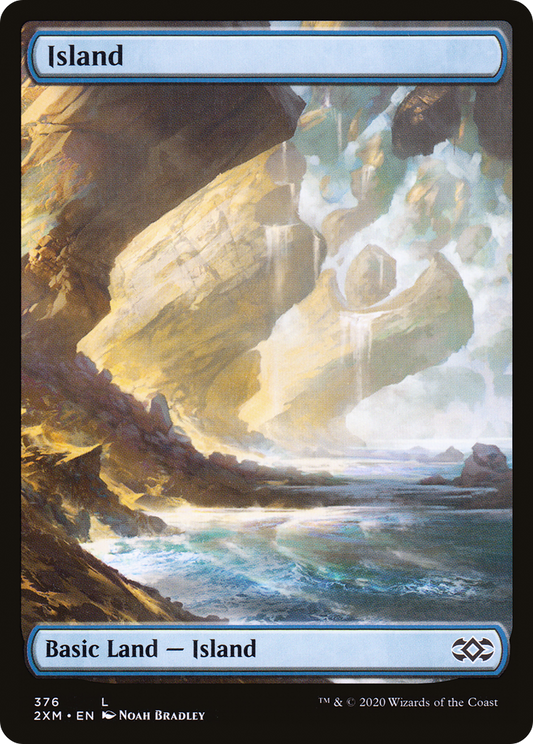 Island (2XM-376) - Double Masters Foil