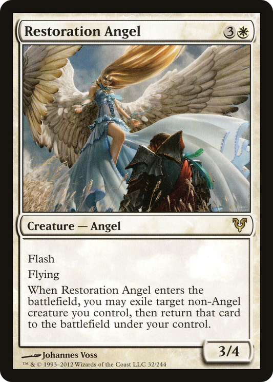 Restoration Angel (AVR-032) - Avacyn Restored