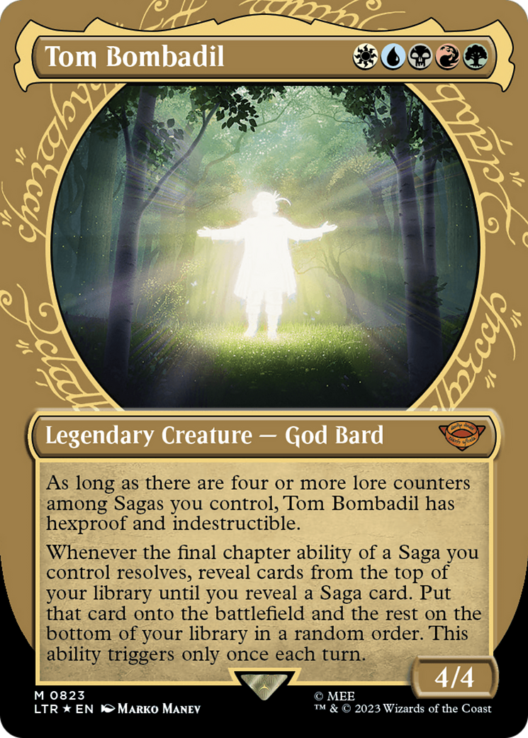 Tom Bombadil (LTR-823) - The Lord of the Rings: Tales of Middle-earth: (Showcase) (Borderless) Foil