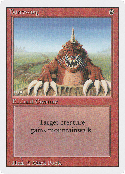 Burrowing (3ED-140) - Revised Edition