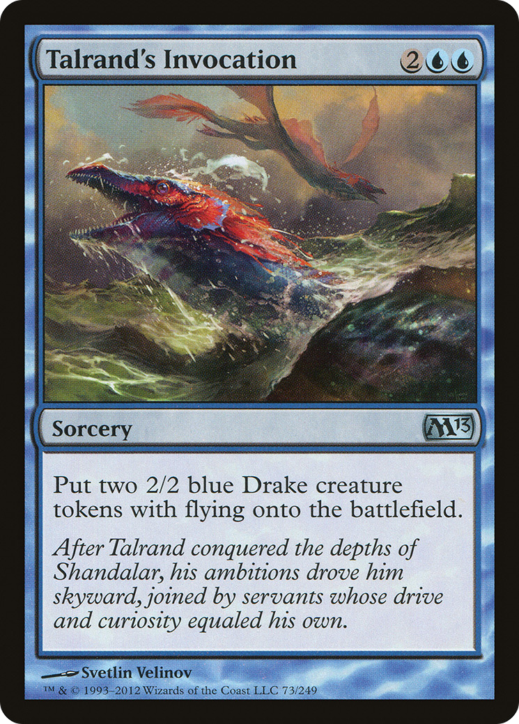 Talrand's Invocation  (M13-073) - Magic 2013