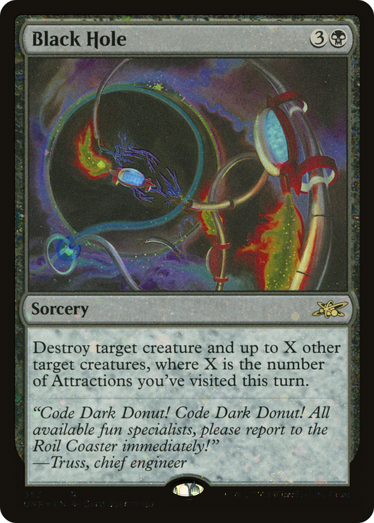 Black Hole (UNF-353) - Unfinity Foil