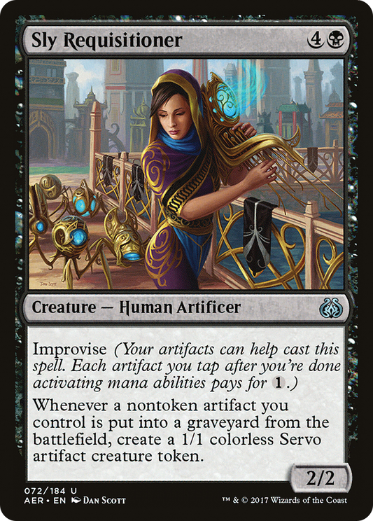 Sly Requisitioner (AER-072) - Aether Revolt Foil