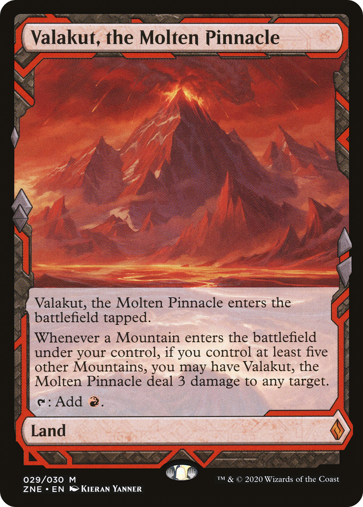 Valakut, the Molten Pinnacle (ZNE-029) - Zendikar Rising Expeditions