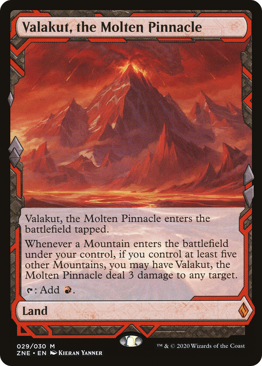 Valakut, the Molten Pinnacle (ZNE-029) - Zendikar Rising Expeditions