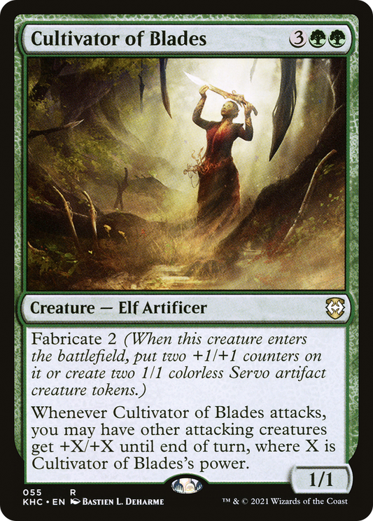 Cultivator of Blades (KHC-055) - Kaldheim Commander