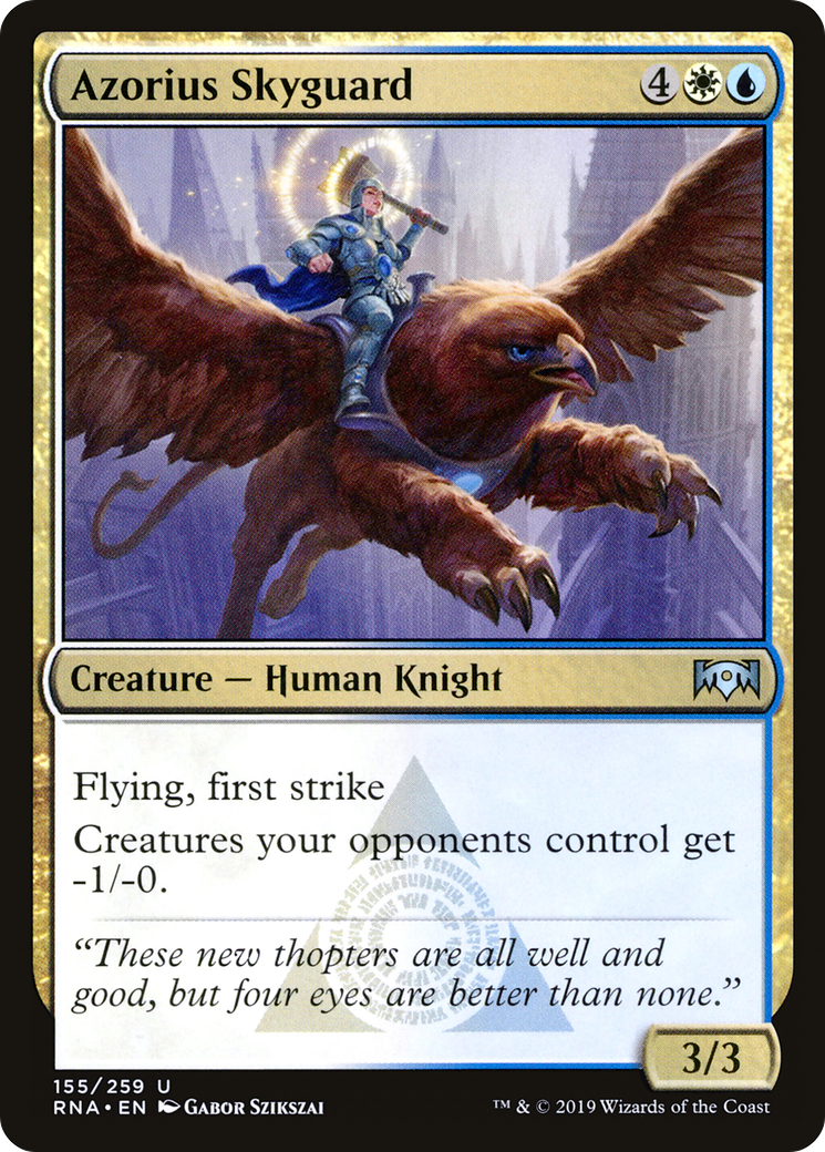 Azorius Skyguard (RNA-155) - Ravnica Allegiance Foil