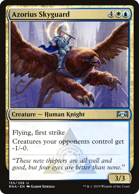 Azorius Skyguard (RNA-155) - Ravnica Allegiance Foil