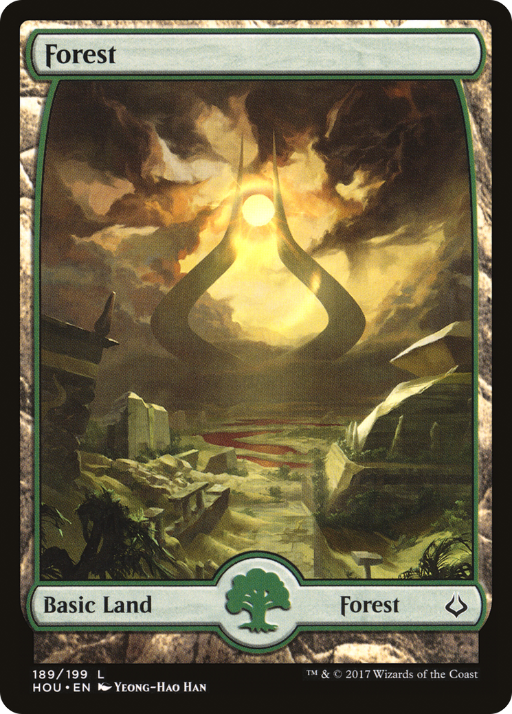 Forest (HOU-189) - Hour of Devastation Foil